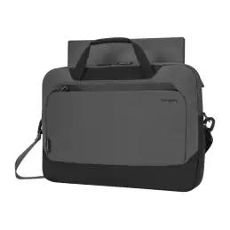 Targus Cypress Briefcase with EcoSmart - Sacoche pour ordinateur portable - 15.6" - gris (TBT92602GL)_8